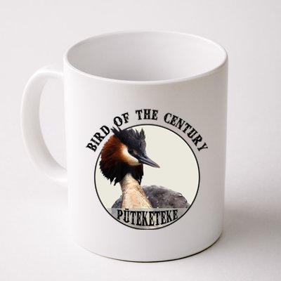 Cute Puteketeke New ZealandS Bird Of The Century Flower Coffee Mug