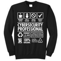 Cybersecurity Professional Not A Hacker Sweatshirt