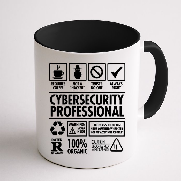 Cybersecurity Professional Not A Hacker Coffee Mug