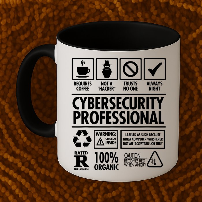 Cybersecurity Professional Not A Hacker Coffee Mug