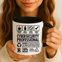 Cybersecurity Professional Not A Hacker Coffee Mug