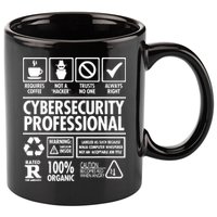 Cybersecurity Professional Not A Hacker 11oz C Handle Ceramic Mug
