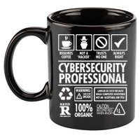 Cybersecurity Professional Not A Hacker 11oz C Handle Ceramic Mug