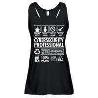 Cybersecurity Professional Not A Hacker Ladies Essential Flowy Tank