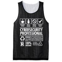 Cybersecurity Professional Not A Hacker Mesh Reversible Basketball Jersey Tank
