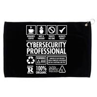 Cybersecurity Professional Not A Hacker Grommeted Golf Towel
