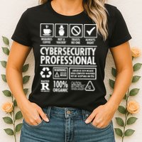 Cybersecurity Professional Not A Hacker Womens T-Shirt
