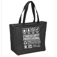 Cybersecurity Professional Not A Hacker Zip Tote Bag