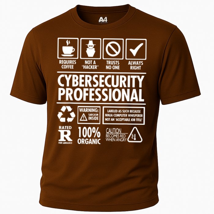 Cybersecurity Professional Not A Hacker Performance Shirt