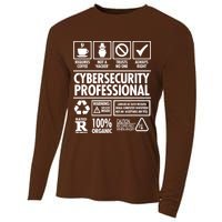 Cybersecurity Professional Not A Hacker Cooling Performance Long Sleeve Crew