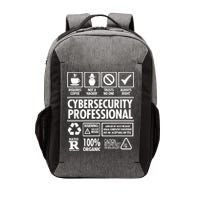 Cybersecurity Professional Not A Hacker Vector Backpack