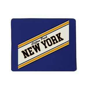 Clifton Park New York Varsity Logo Mousepad