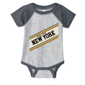 Clifton Park New York Varsity Logo Infant Baby Jersey Bodysuit