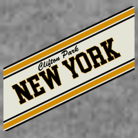 Clifton Park New York Varsity Logo Doggie Tank