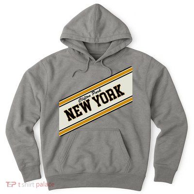 Clifton Park New York Varsity Logo Hoodie