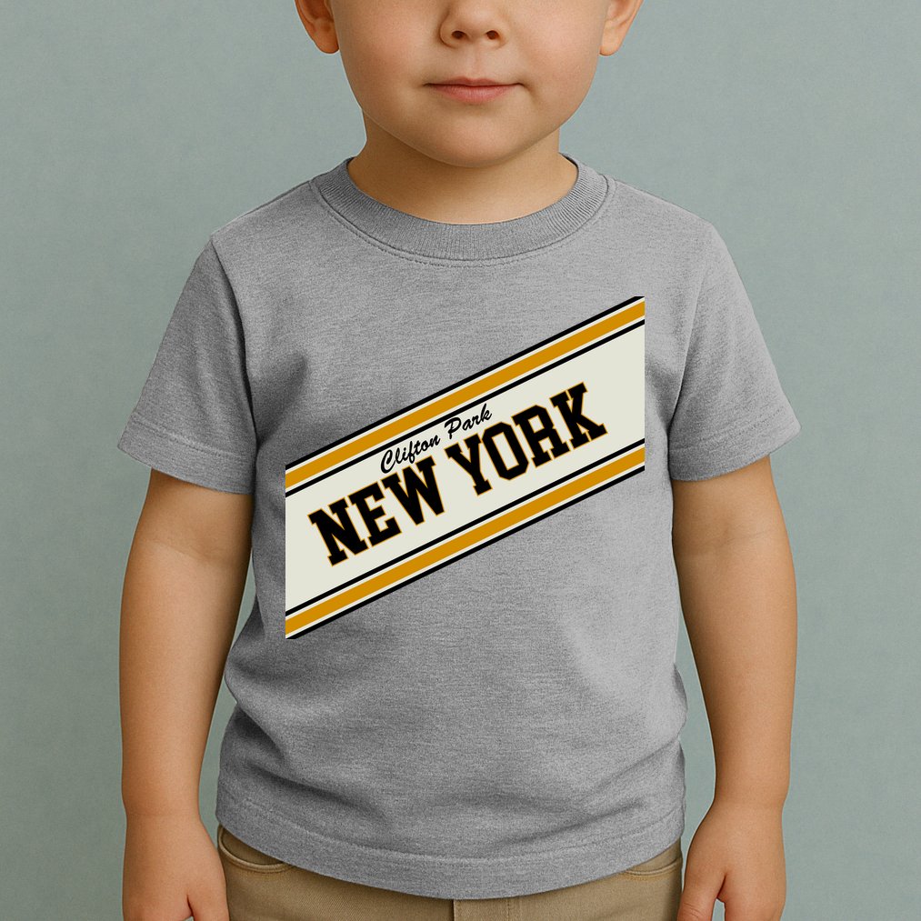 Clifton Park New York Varsity Logo Toddler T-Shirt