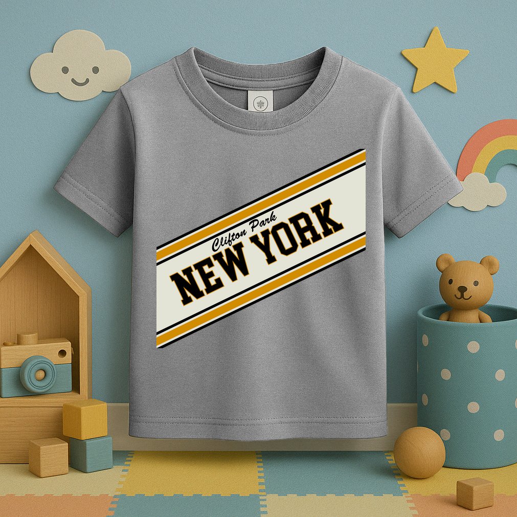 Clifton Park New York Varsity Logo Toddler T-Shirt