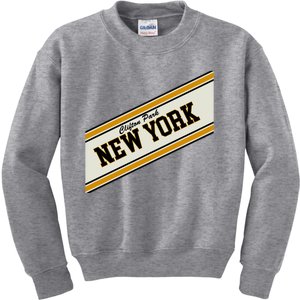 Clifton Park New York Varsity Logo Kids Sweatshirt