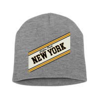 Clifton Park New York Varsity Logo Short Acrylic Beanie