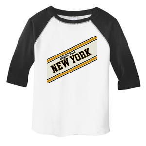 Clifton Park New York Varsity Logo Toddler Fine Jersey T-Shirt