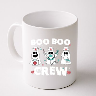 Cute Pediatric Nurse Halloween Ghost Rn Boo Boo Crew Gift Coffee Mug