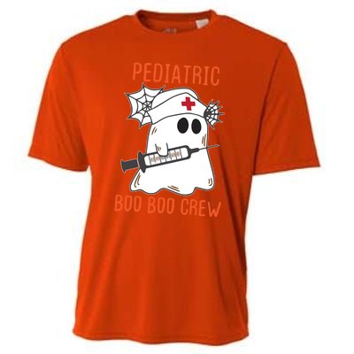 Cute Pediatric Nurse Halloween Ghost Rn Boo Boo Crew Cute Gift Cooling Performance Crew T-Shirt