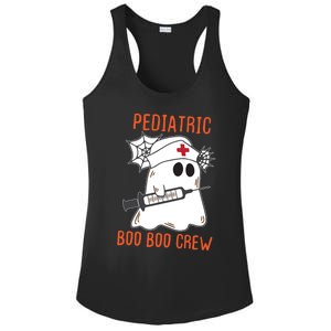 Cute Pediatric Nurse Halloween Ghost Rn Boo Boo Crew Cute Gift Ladies PosiCharge Competitor Racerback Tank