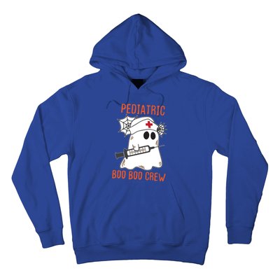 Cute Pediatric Nurse Halloween Ghost Rn Boo Boo Crew Cute Gift Hoodie