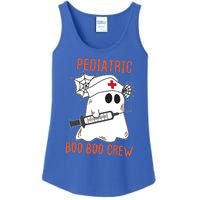 Cute Pediatric Nurse Halloween Ghost Rn Boo Boo Crew Cute Gift Ladies Essential Tank