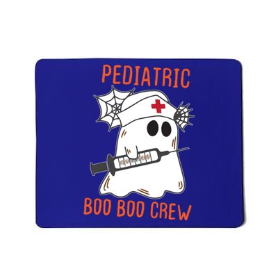 Cute Pediatric Nurse Halloween Ghost Rn Boo Boo Crew Cute Gift Mousepad