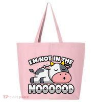 Cow Pun Not In The Mood Calf & Cattle 25L Jumbo Tote