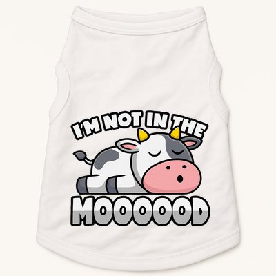 Cow Pun Not In The Mood Calf & Cattle Doggie Tank