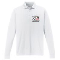 Cow Pun Not In The Mood Calf & Cattle Performance Long Sleeve Polo