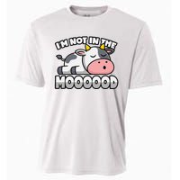 Cow Pun Not In The Mood Calf & Cattle Cooling Performance Crew T-Shirt