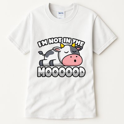Cow Pun Not In The Mood Calf & Cattle Tall T-Shirt