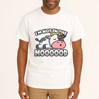 Cow Pun Not In The Mood Calf & Cattle Tall T-Shirt