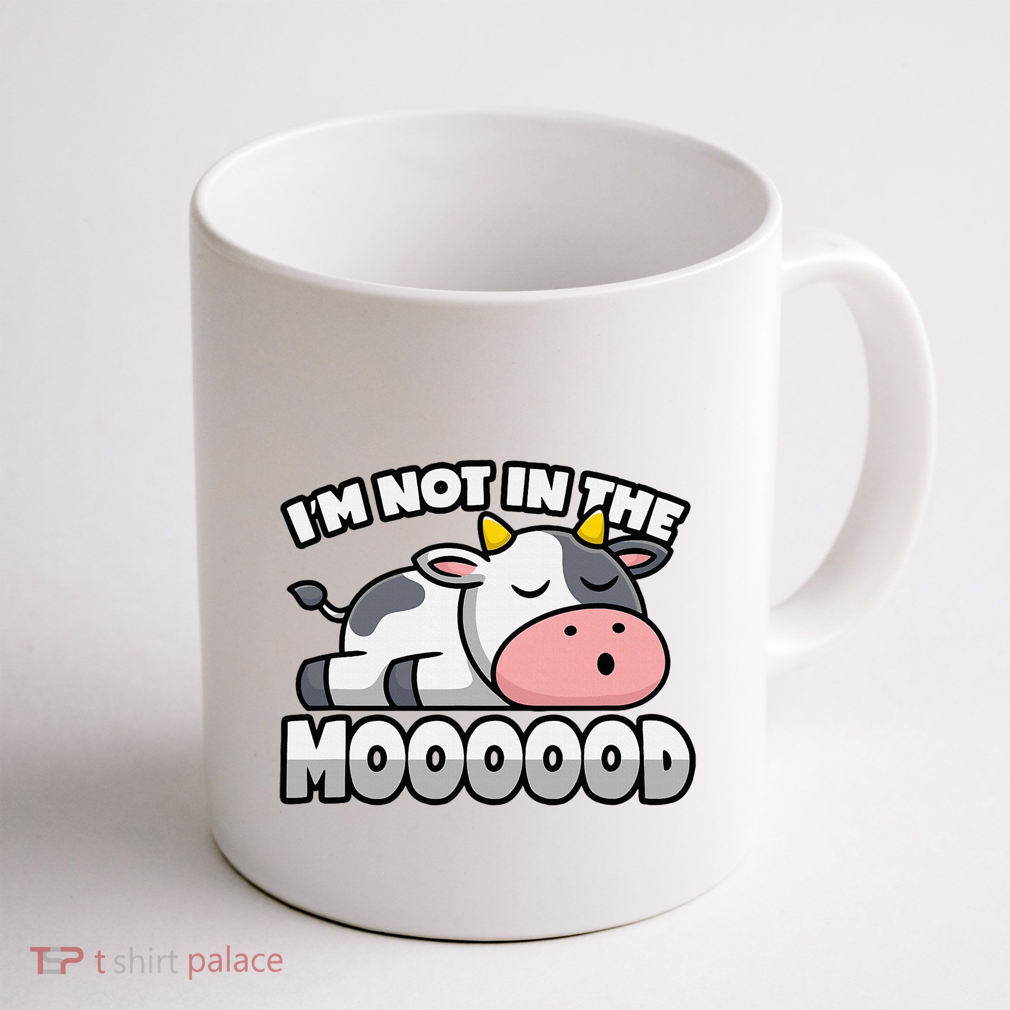 Cow Pun Not In The Mood Calf & Cattle Mug