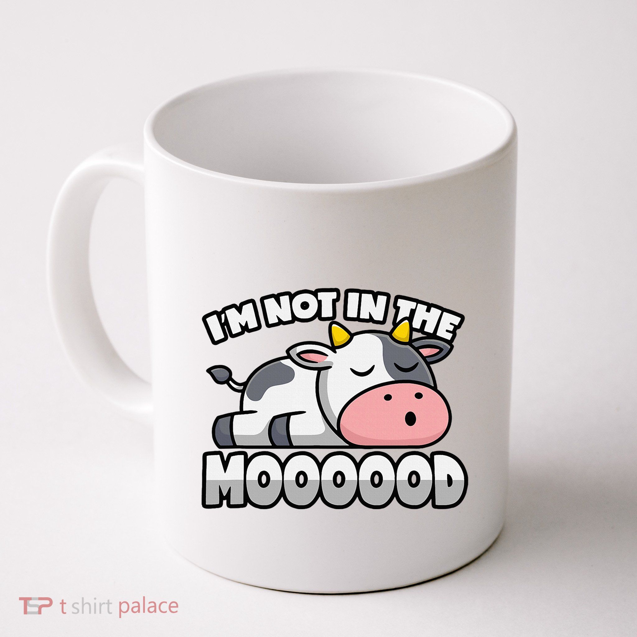 Cow Pun Not In The Mood Calf & Cattle Mug