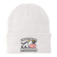 Cow Pun Not In The Mood Calf & Cattle Beanie