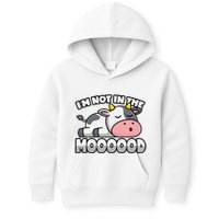 Cow Pun Not In The Mood Calf & Cattle Kids Hoodie