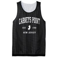 Carneys Point New Jersey Nj Vintage Athletic Sports Mesh Reversible Basketball Jersey Tank