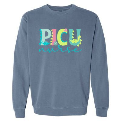 Cute Picu Nurse Pediatric Intensive Care Unit Gift Garment-Dyed Sweatshirt