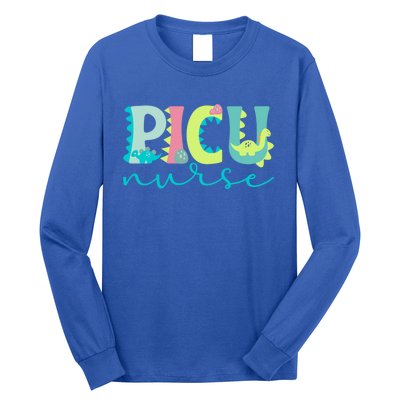 Cute Picu Nurse Pediatric Intensive Care Unit Gift Long Sleeve Shirt