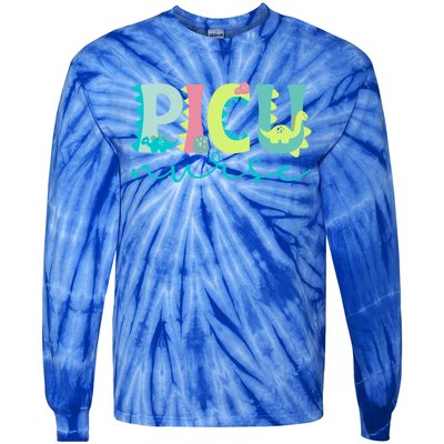 Cute Picu Nurse Pediatric Intensive Care Unit Gift Tie-Dye Long Sleeve Shirt