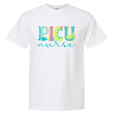 Cute Picu Nurse Pediatric Intensive Care Unit Gift Garment-Dyed Heavyweight T-Shirt