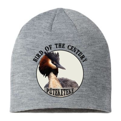 Cute Puteketeke New ZealandS Bird Of The Century Flower Sustainable Beanie