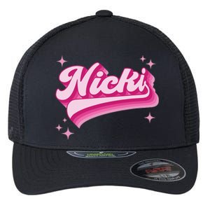 Cool Personalized Name Nicki Flexfit Unipanel Trucker Cap