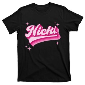 Cool Personalized Name Nicki T-Shirt