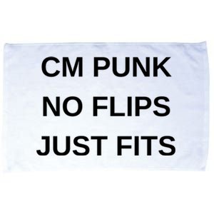 Cm Punk No Flips Just Fits Microfiber Hand Towel