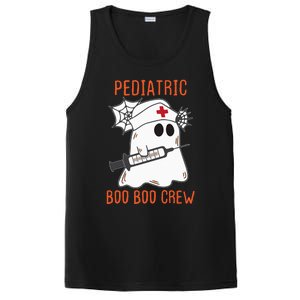 Cute Pediatric Nurse Halloween Ghost RN Boo Boo Crew PosiCharge Competitor Tank